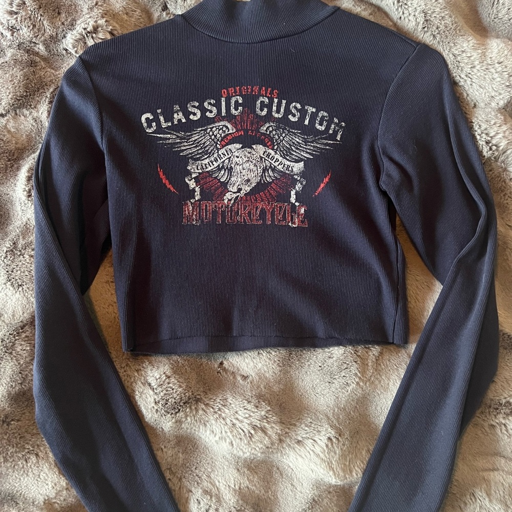 Classic Custom Women's Black Crop Top